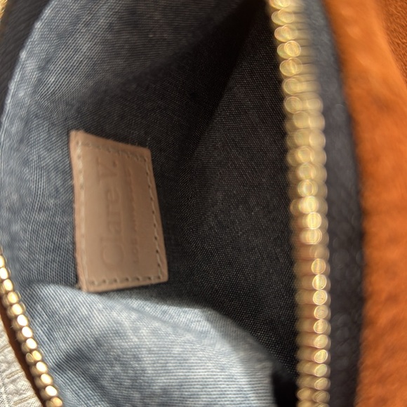 Clare V Chestnut Suede Petit Moyen Bag - Picture 6 of 6